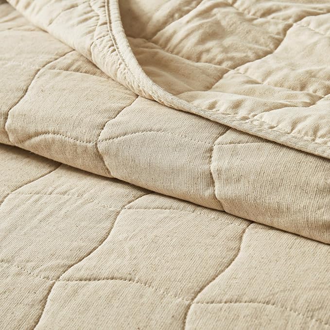 100% Cotton Hypoallergenic Quilt Set - Queen