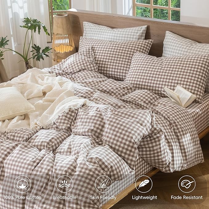 Linen Duvet Cover Set - King