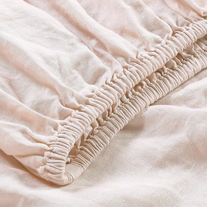 Linen Cooling Bed Sheet Set - King