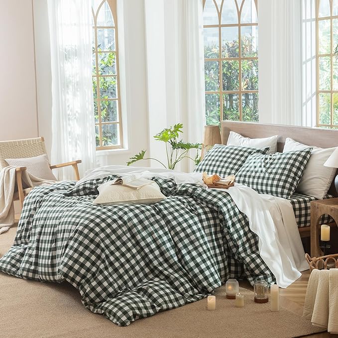 Linen Duvet Cover Set - Queen