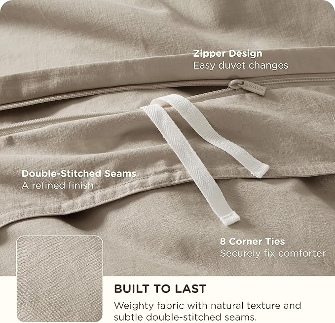 100% Cotton Duvet Cover Set - Queen