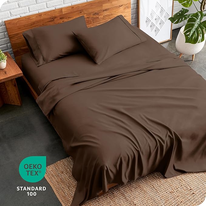 Microfiber Bed Sheet Set - Full - 4 Piece