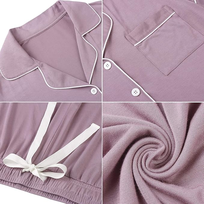 Women's Pants Pajama Set - Long Sleeve - 2 Piece