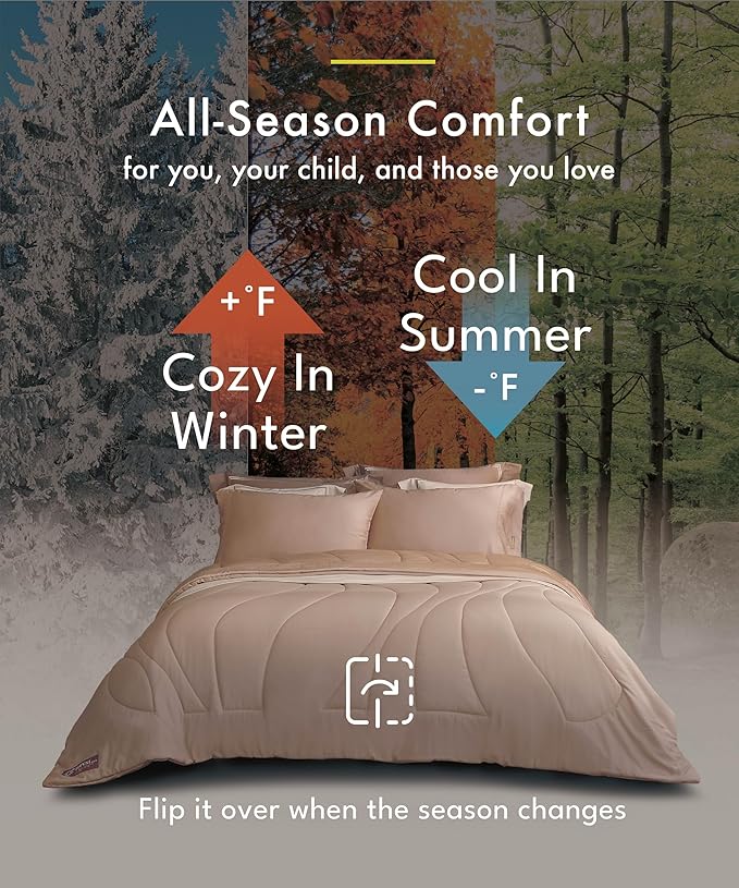 Bamboo Hypoallergenic Comforter - King