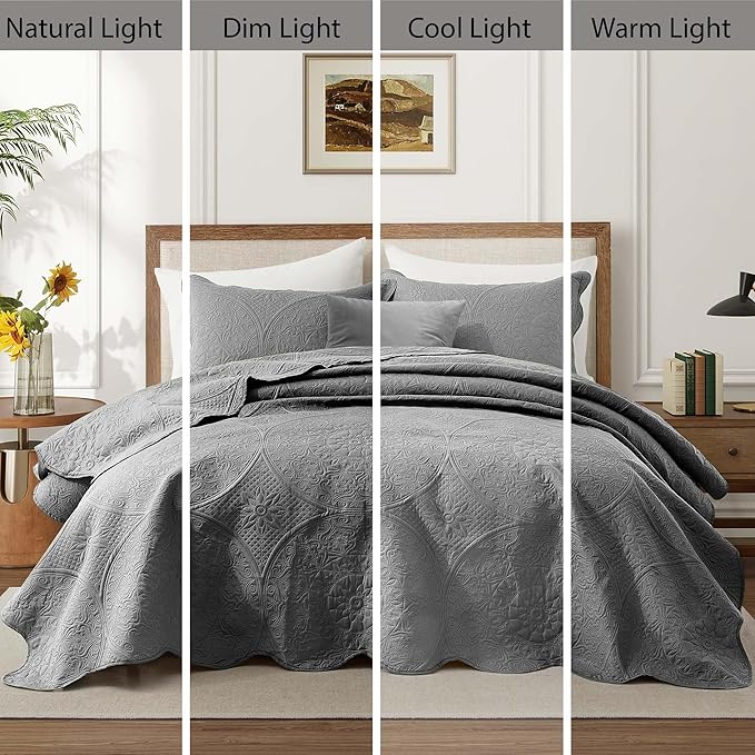 Microfiber Bedding Set - King - 3 Piece