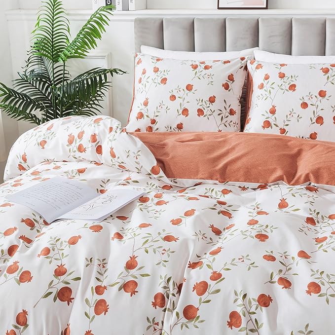 100% Cotton Duvet Cover Set - King - 3 Piece