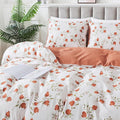 100% Cotton Duvet Cover Set - King - 3 Piece