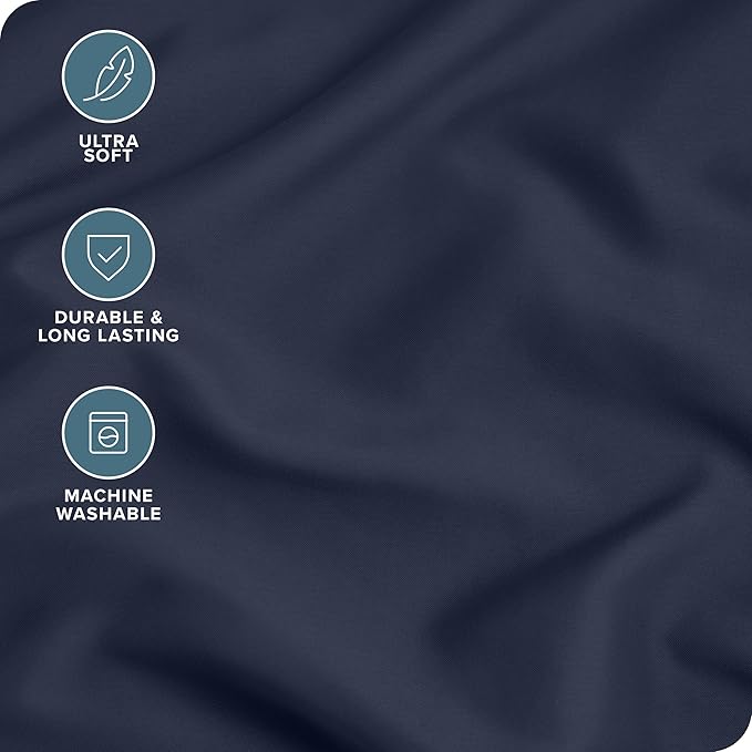 Microfiber Hypoallergenic Pillowcase Set - King - 2 Piece