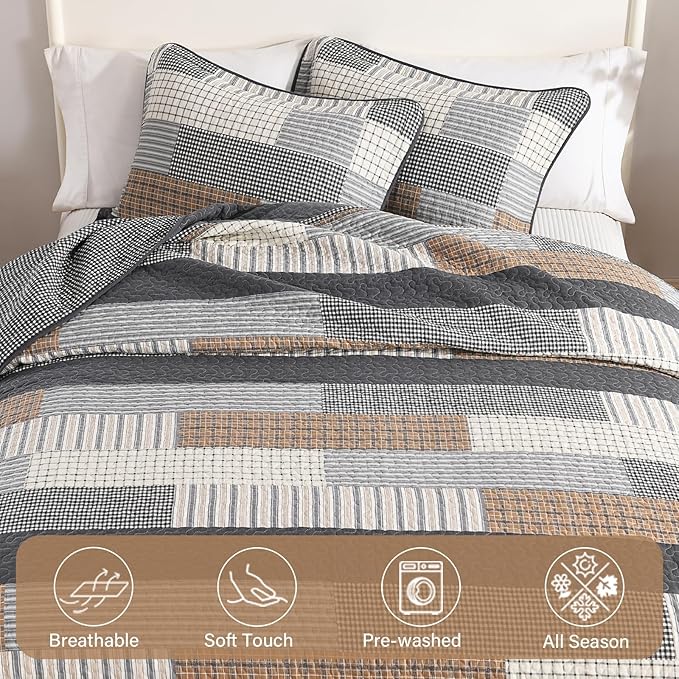 100% Cotton Bedding Set - Queen