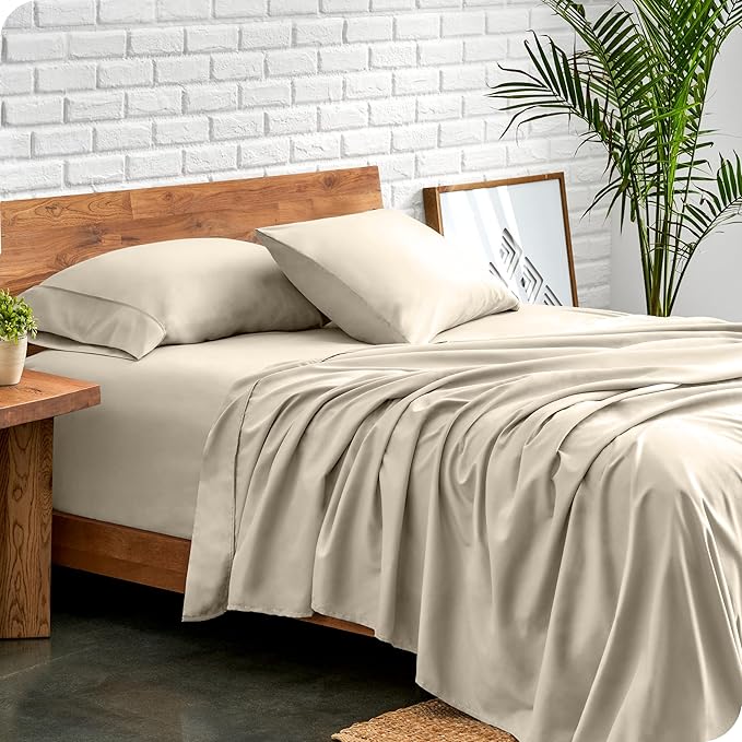 Microfiber Bed Sheet Set - California King - 4 Piece