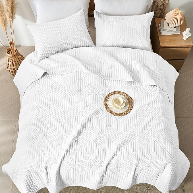 Microfiber Quilt Set - King