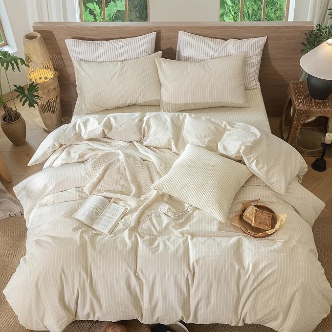 Linen Duvet Cover Set - King