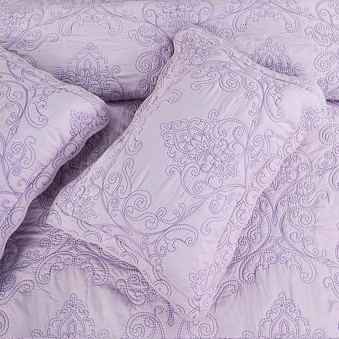 Microfiber Quilt Set - 4 Piece