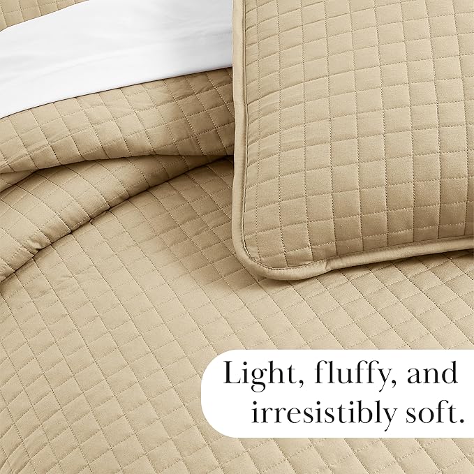 Microfiber Quilt Set - King