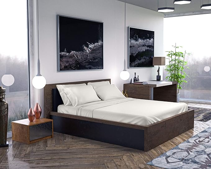Bamboo Cooling Bed Sheet Set - Queen - 6 Piece