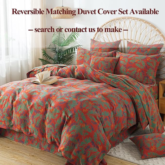 100% Cotton Bed Sheet Set - King - 4 Piece