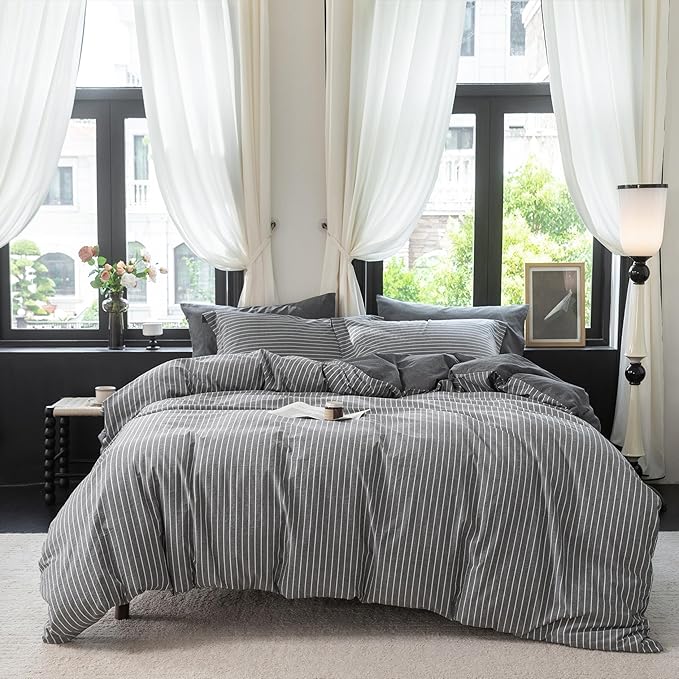 Linen Duvet Cover Set - King