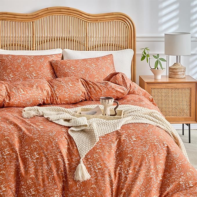 100% Cotton Duvet Cover Set - Full - 3 Piece