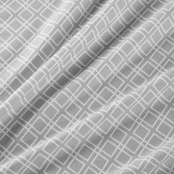 Flannel Bed Sheet Set - King - 4 Piece