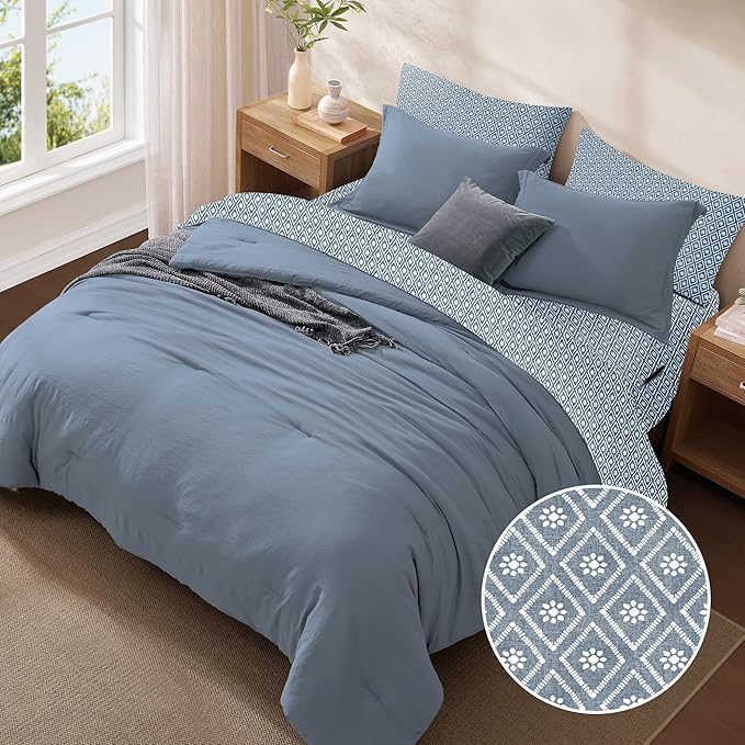 Comforter Set - King - 7 Piece