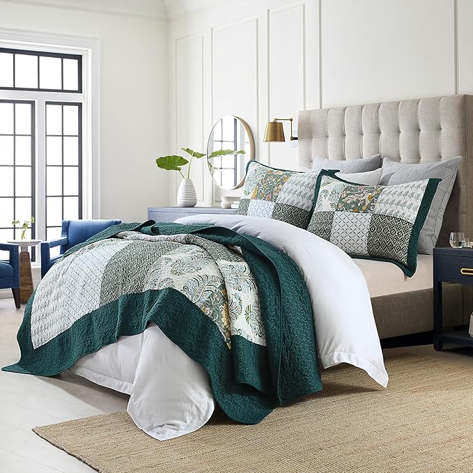 100% Cotton Quilt Set - Queen