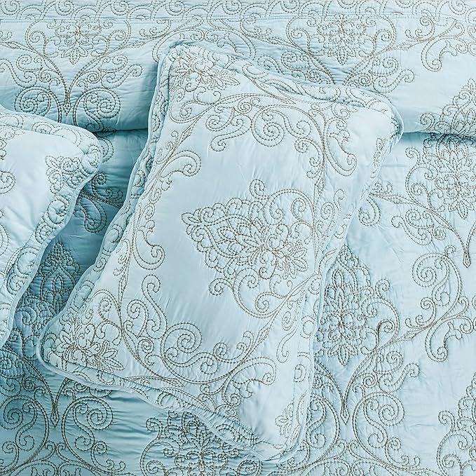 Microfiber Quilt Set - 4 Piece