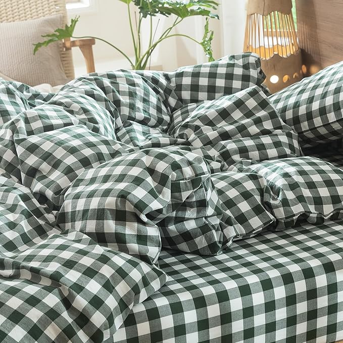 Linen Duvet Cover Set - Queen
