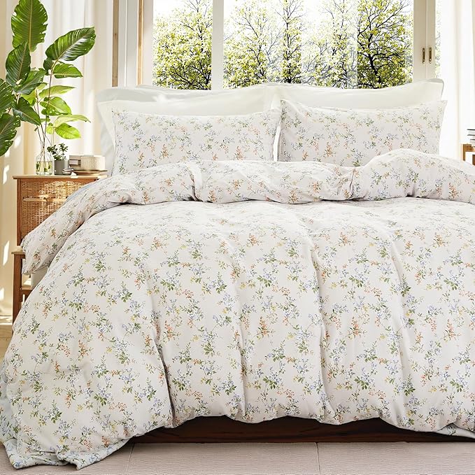 100% Cotton Duvet Cover Set - Queen - 3 Piece
