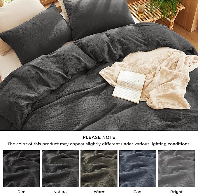 Linen Duvet Cover Set - King