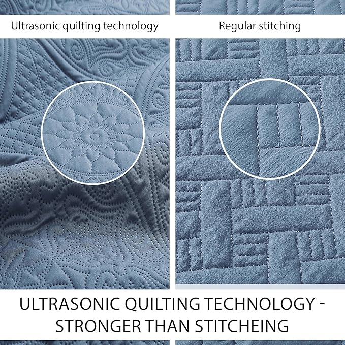 Microfiber Quilt Set - Queen - 10 Pack