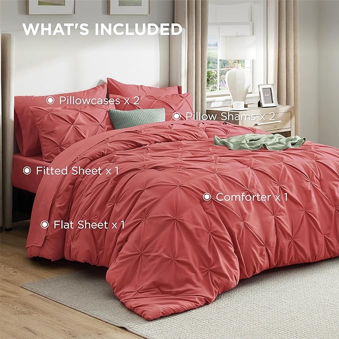 Comforter Set - California King - 7 Piece