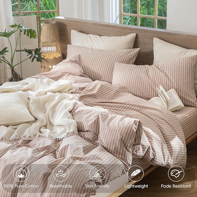Linen Duvet Cover Set - King