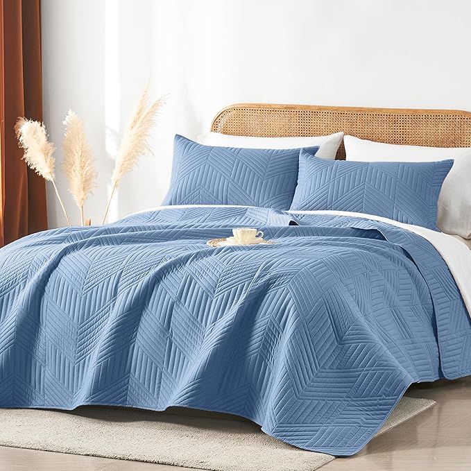 Microfiber Quilt Set - King