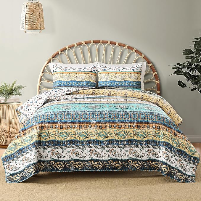 Quilt Set - Queen - 3 Piece