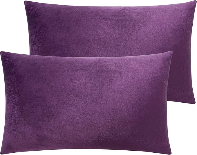 Flannel Pillowcase Set - Queen - 20 x 30 in - 2 Pack