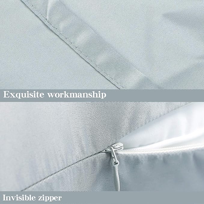 Satin Pillowcase Set - Queen - 20 x 30 in - 2 Piece