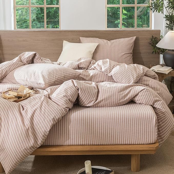 Linen Duvet Cover Set - Full