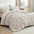 Linen Comforter Set - Twin - 5 Piece