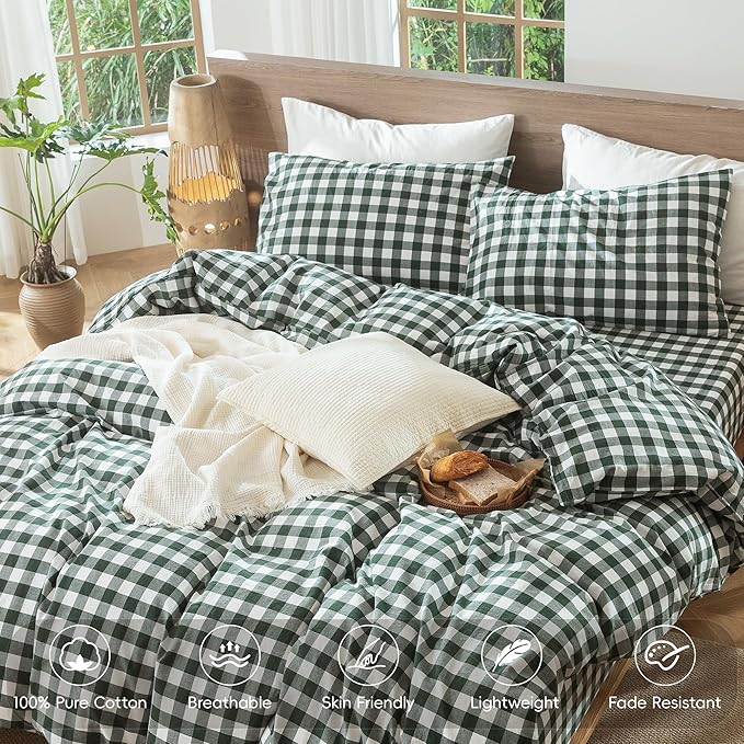Linen Duvet Cover Set - King