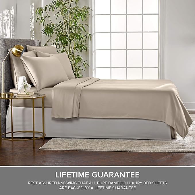 Bamboo Cooling Bed Sheet Set - Twin XL - 3 Piece