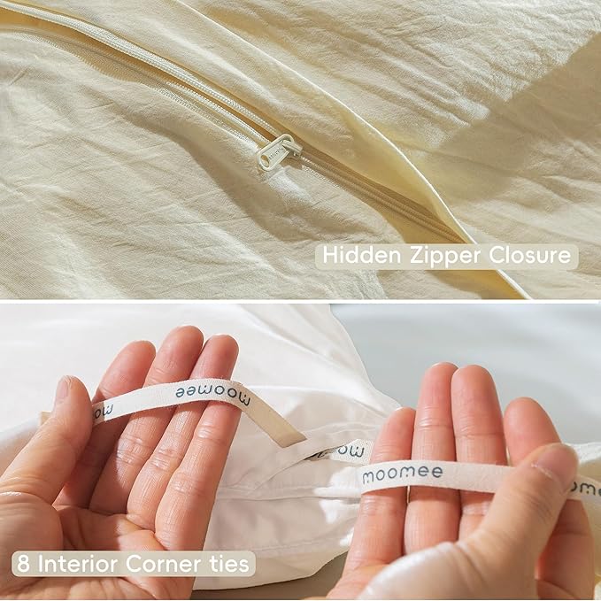 Linen Duvet Cover Set - Queen