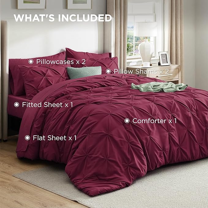 Comforter Set - Queen - 7 Piece