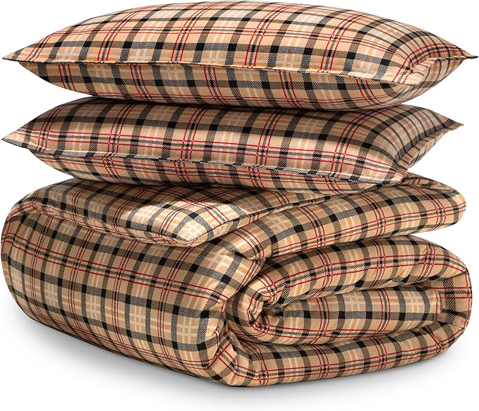100% Cotton Duvet Cover Set - Full