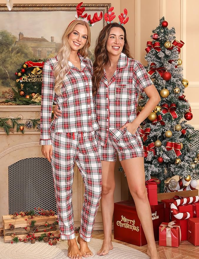 Women's Pants Pajama Set - Long Sleeve - 2 Piece