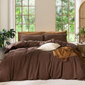 Linen Duvet Cover Set - Twin