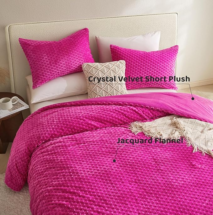 Flannel Comforter Set - Queen - 2 Piece