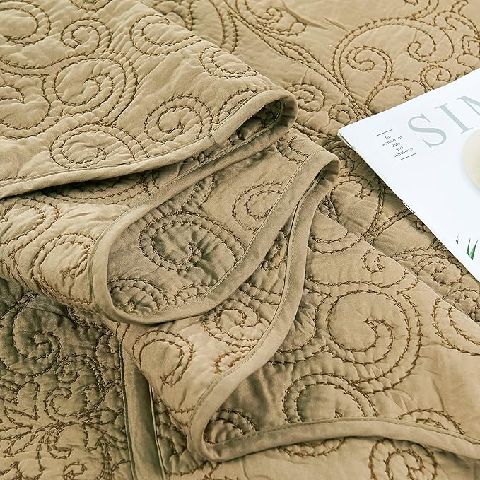 Microfiber Quilt Set - 4 Piece