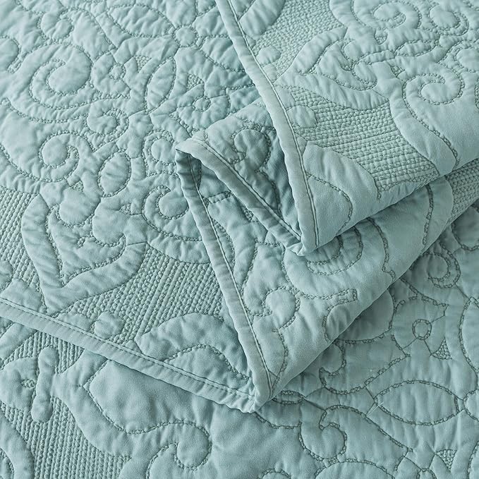 Microfiber Quilt Set - King