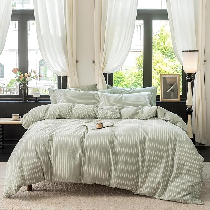 Linen Duvet Cover Set - Queen