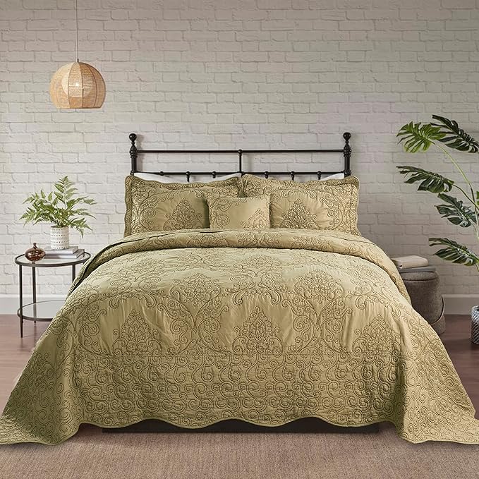 Microfiber Quilt Set - 4 Piece